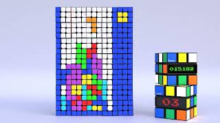 TETRIS Rubik Cube [upl. by Eenimod]