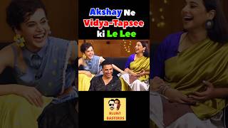 Akshay ne VidyaTapsee ki Le Lee🤣 akshaykumar vidyabalan funnyshorts viralshort bollywood [upl. by Ecnirp]