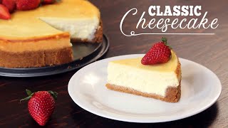 Classic Cheesecake Recipe  How Tasty Channel [upl. by Hasheem]