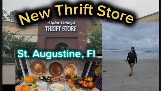 Exploring a new thrift store in St Augustine Vilano Beach Florida [upl. by Thain818]