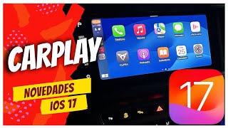 Descubre las novedades de CarPlay en iOS17 [upl. by Aihsena488]