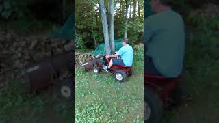 1963 wheel horse lawn ranger [upl. by Enitnelav]