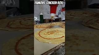 Famous chicken rolls streetfood chickenroll food fastfood shorts [upl. by Ennoved]