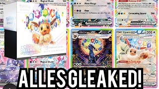 Alle EVOLI KARTEN GELEAKED pokemonkarten Prismatic Evolution [upl. by Eninnaj]