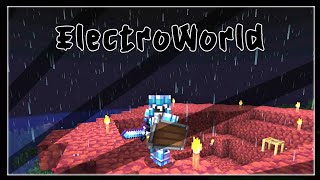 Isla del Nether en el Cielo   Ep 17 ElectroWorld Minecraft [upl. by Alyad]