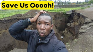 The Great Rift Valley is Splitting in Nakuru Kenya 2023 🙆‍♂️😥 [upl. by Aihsela]