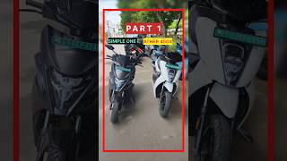 Ather 450X vs Simple One Part 1 Comparison ather simple ytshortsindia viralvideo automobile [upl. by Erbas]