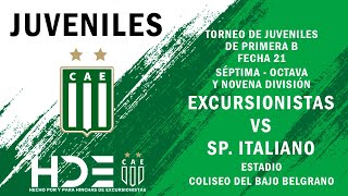 Excursionistas vs Sp Italiano  Fecha 21 [upl. by Kallman]