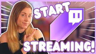 How to become a Twitch Streamer in 2024  Full Beginners Guide [upl. by Sheff819]