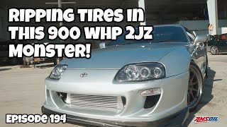 Watch This 900 WHP Supra Rip Tires Cayman Series Part 2  SKVNK LIFESTYLE EPISODE 194 [upl. by Oah]