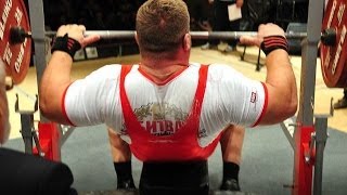 Битва Чемпионов  2014 Кирилл Сарычев 4 подход в жиме лежа 326 кг BENCH PRESS KIRILL SARYCHEV WPRF [upl. by Pickens]