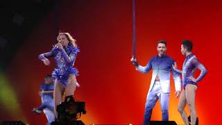 Helene Fischer surprised in last Munich show [upl. by Irakuy]