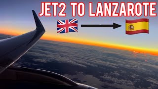 Onboard Jet2’s A321NEO  Manchester to Lanzarote [upl. by Nair]