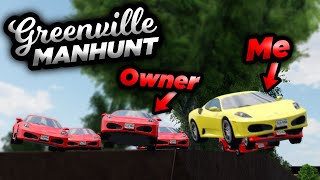 Manhunt But The GREENVILLE OWNER CHASES ME  Greenville Manhunt [upl. by Ennahoj682]