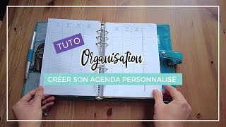 Organisation  Comment créer son planner personnalisé avec Agendio [upl. by Chinua]