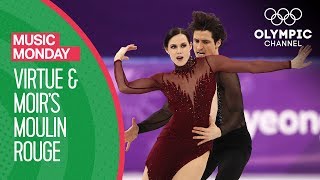 Tessa Virtue and Scott Moirs Moulin Rouge at PyeongChang 2018  Music Mondays [upl. by Emmalyn]