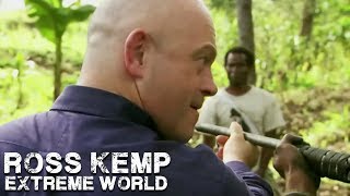 Ross Takes on Armed Men  Ross Kemp Extreme World [upl. by Saberhagen]