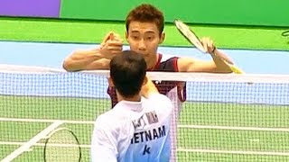 LEE Chong Wei × NGUYEN Tien Minh YonexOpen2013921 [upl. by Wilkie]