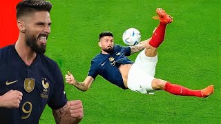 Every Olivier Giroud Bicycle Kick Attempt [upl. by Toll7]