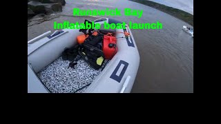 Runswick Bay Inflatable Boat Launch Experience [upl. by Koetke]