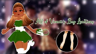 HOW TO FIND ALL OF VIONCII’S BAGS ROYALE HIGH NEW YEAR UPDATE 2022 [upl. by Ynatil]