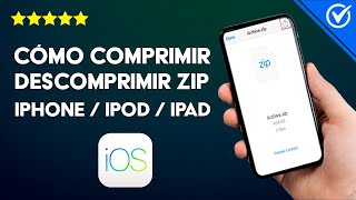 Cómo Comprimir y Descomprimir Archivos ZIP en iOS iPhone iPad o iPod [upl. by Adnerb]