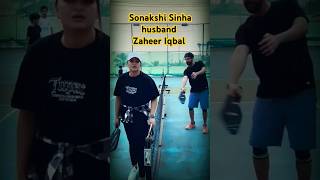 Sonakshi Sinha husband Zaheer Iqbal ne maara funny video funny 😂 [upl. by Enitsrik438]