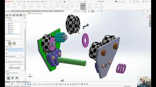 Exploded View SolidWorks [upl. by Rhianon]