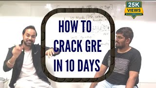 How to crack GRE in 10 days with GRE 334  GRE in 30 Days   GRE Topper 💪 [upl. by Jabe]