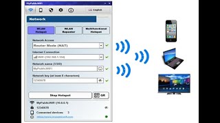 MyPublicWiFi Turn your computer into a Virtual WiFi Hotspot with Firewall Bandwidth Manager 301 [upl. by Velasco]