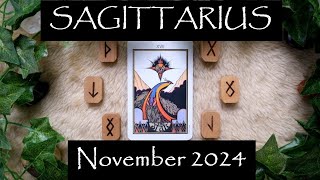 SAGITTARIUS  November 2024  a new expressive beginning [upl. by Arlana]