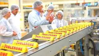 How Toblerone Is Made [upl. by Ainesell]