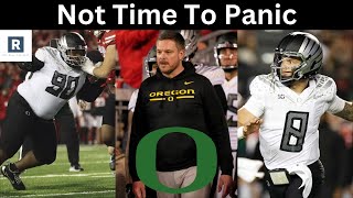 Not Time To Panic For The Oregon Ducks  Things To Clean Up  ELITE Defense [upl. by Daughtry]