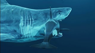 megalodon vs killer whale [upl. by Ditzel]