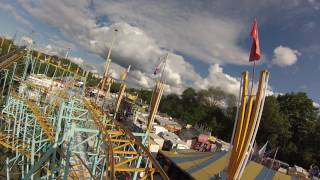 Berg amp Tal Achterbahn  Schneider Onride Video Steinert Kirmes Lüdenscheid 2017 [upl. by Odawa683]