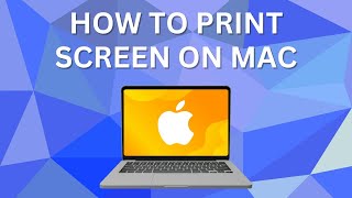 How to Print Screen on Mac [upl. by Arannahs]