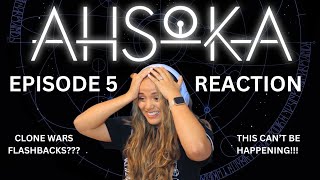 AHSOKA EPISODE 5  REACTION IM FREAKING OUT [upl. by Jenny]