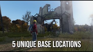 Top 5 Unique Base Locations You Should Try DayZ 121 [upl. by Nalra83]