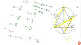 NCERT  Class IX  CIRCLES  Exercise 6  Question No 8 [upl. by Rebmak]