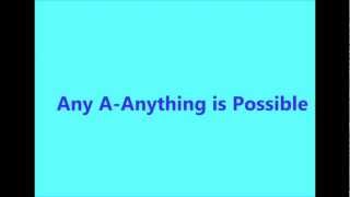 Victoria Duffield  Anything Is Possible Lyrics [upl. by Yllaw]