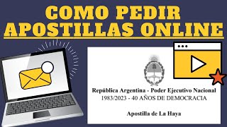 Como apostillar ACTAS para la CIUDADANIA ITALIANA 🤓📄 [upl. by Blayne]