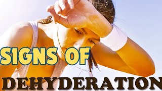 Warning Signs Your Body is Dehydrated [upl. by Verada86]