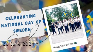 Celebrating National Day of Sweden 🇸🇪 [upl. by Norma]