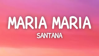 Santana  Maria Maria Lyrics ft The Product GampB [upl. by Atteuqal]