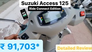 New 2024 Suzuki Access 125 🛵 Ride Connect Edition Review [upl. by Onaicnop187]