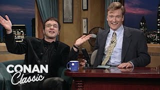 Marc Maron On quotLate Night With Conan O’Brienquot 010296  Late Night with Conan O’Brien [upl. by Emery]