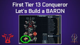 Battle Pirates Lets Build a BARON  First T13 Conqueror [upl. by Tomlinson]