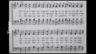 Ao hymnal no 57  Ne Arogo asentenshidakjang renew thy church all parts instrumental [upl. by Camala960]