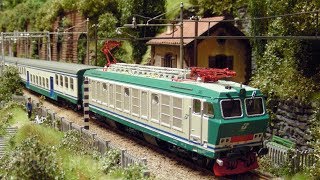 Treni in Transito Rail Transport Modeling in Italia  The Superb Model Railroad by Carlo Viganò [upl. by Atnuahs]