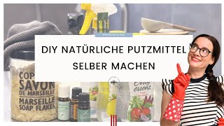 DIY Natürliche Putzmittel selber machen und Geld sparen [upl. by Ydnelg]